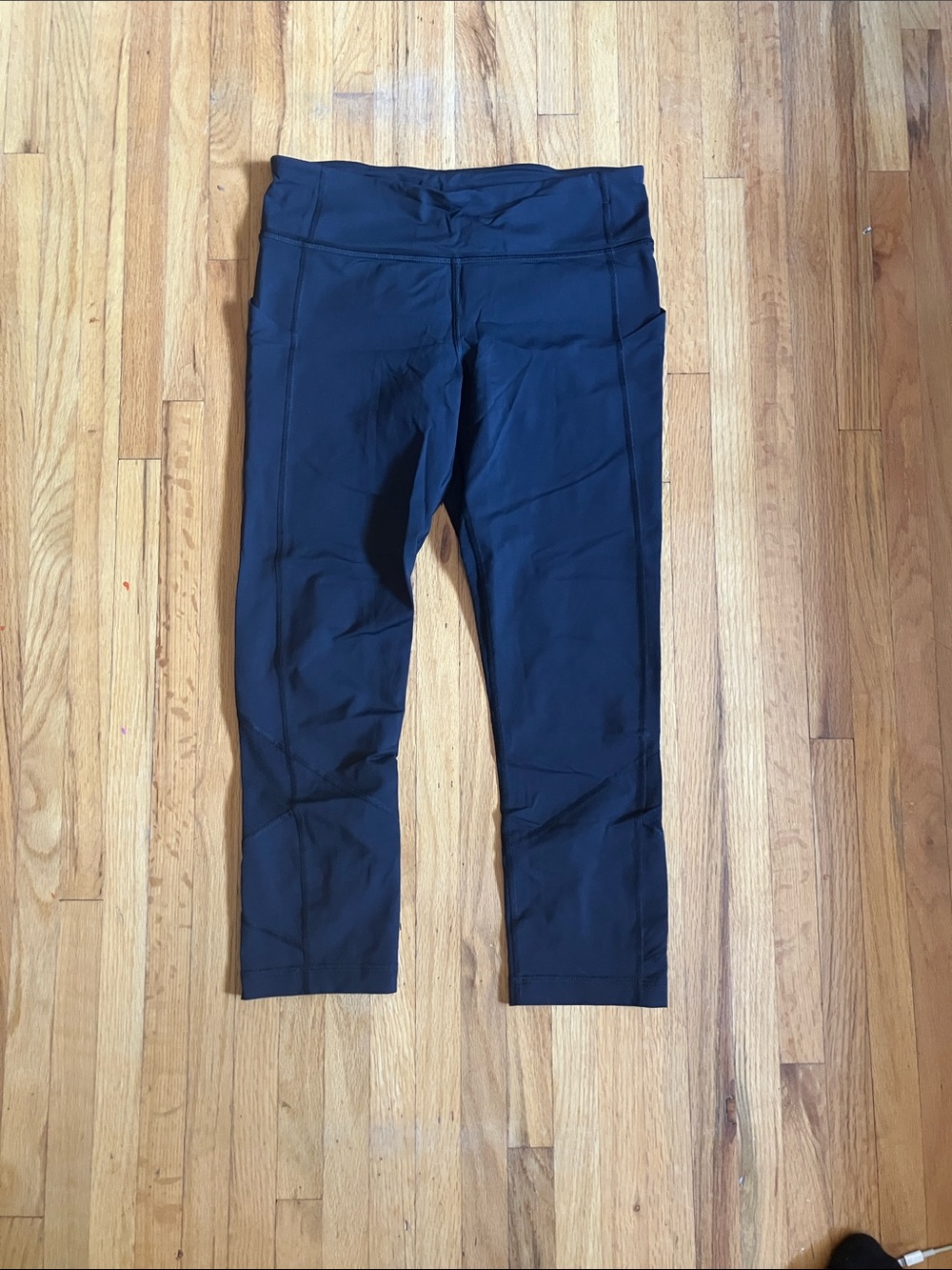 lululemon athletica Girls' Black Capri Leggings